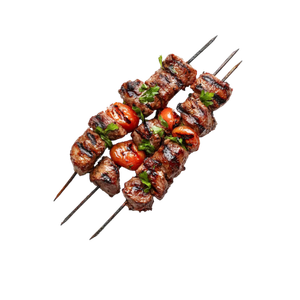 Chicken Shish and Lamb Shish Kebab